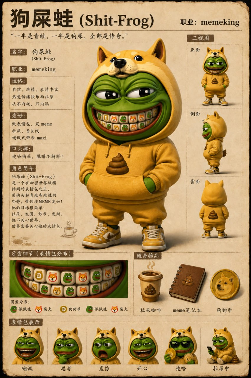 狗屎蛙 Shit-Frog 角色卡